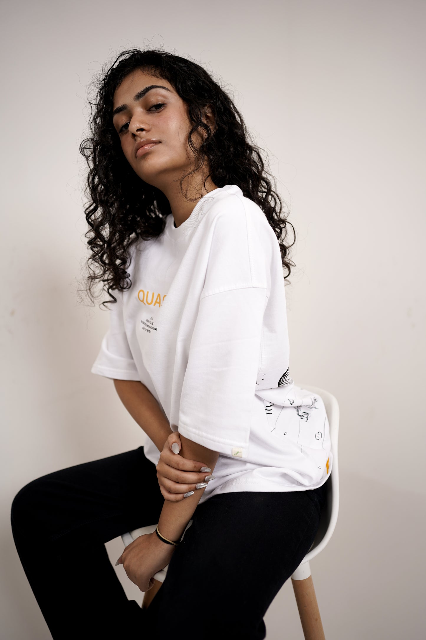 White Nova Tee