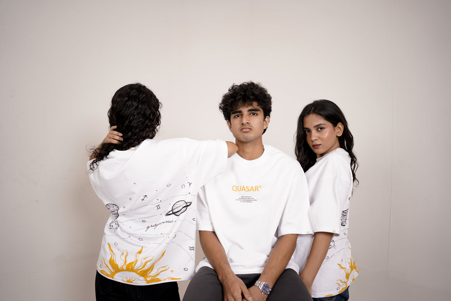 White Nova Tee